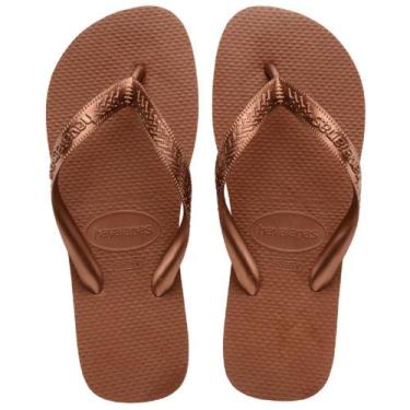 Imagem de Chinelo Havaianas Top Feminino Marrom