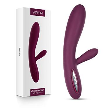 Imagem de SVAKOM Vibrador Com Estimulador Clitoriano Recarregável 6 Velocidades Svakom Violet