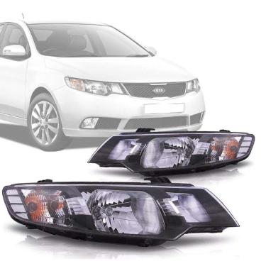 Imagem de Par Farol Kia Cerato 2009 2010 2011 2012 Depo