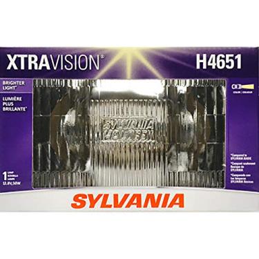 Imagem de SYLVANIA - Farol de farol selado H4651 XtraVision – Substituição de farol de halogêneo proporciona mais visibilidade do downroad (contém 1 lâmpada)