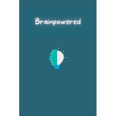 Imagem de Brainpowered |: Cloudy Green Notebook : Journal your Random Thoughts & Brilliant Ideas