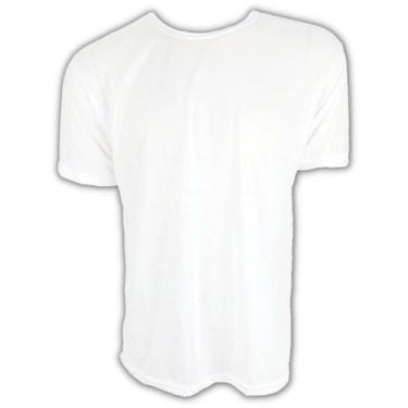 Imagem de Camiseta Adulto Branca Malha Fria Manga Curta Plus Size - Magazine Rod