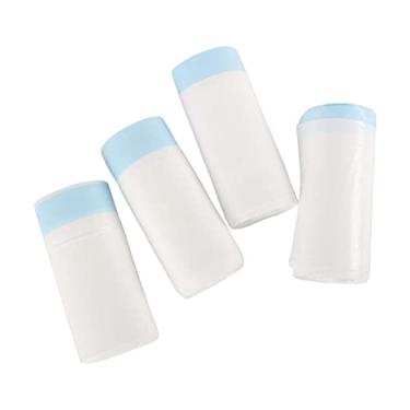Imagem de Garende Forros de cômoda de cabeceira, com almofada absorvente, de toalete, cordão, cadeira de cômoda grande universal para acampamento de