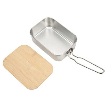 Imagem de Recipiente de comida, lancheira dobrável para piquenique