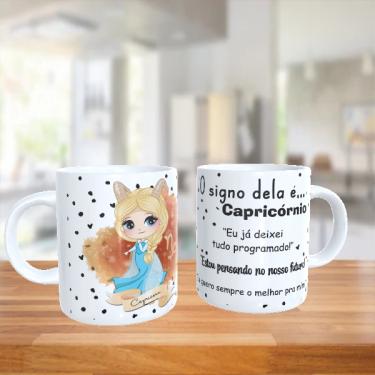 Caneca de Porcelana Personalizável c/ Nome Princesa Jasmine - 1