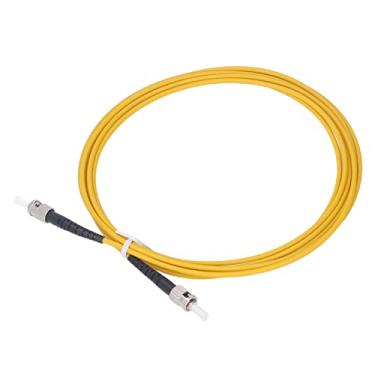 Imagem de 5 Peças de Cabo de Fibra óptica de 3 Metros ST para ST Substituição do Conector do Cabo de Extensão para Transmissão de Dados