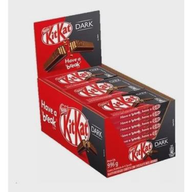 Imagem de Chocolate Kit Kat Dark Nestlé 41,5g Cx C/24un