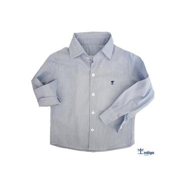 camisa social infantil barata