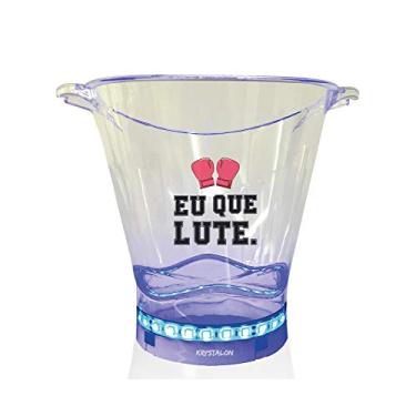Imagem de Balde de Gelo com Led Personalizado Memes Eu que Lute