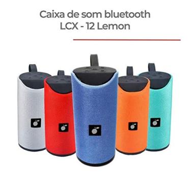Imagem de Caixa De Som Bluetooth Superbass Lemon Lcx12