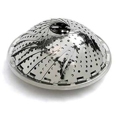 Imagem de Norpro Vaporizador de vegetais de aço inoxidável, prata