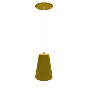 Imagem de Pendente Copo, Cromalux, 300305, 25 W, Amarelo Fosco