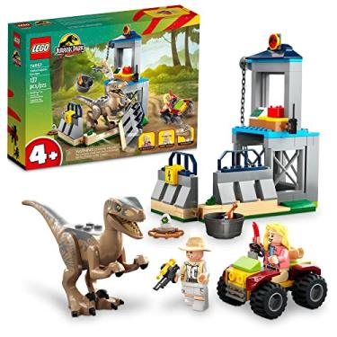 Imagem de 76957 LEGO® Jurassic Park Fuga do Velociraptor; Conjunto de Construção (137 Peças)