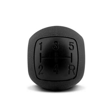 Imagem de Bola Manopla Câmbio Novo Uno Way Vivace Fiorino Preto