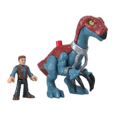 Imagem de Dinossauro Jurassic World Imaginext Slasher  - 19,05cm Mattel