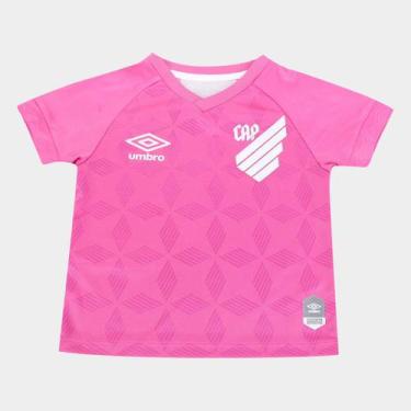 Imagem de Camisa Athletico Paranaense Infantil Outubro Rosa 20/21 S/N Torcedor U