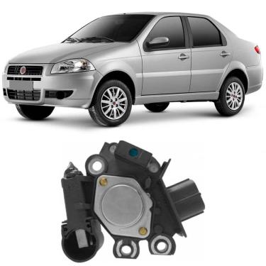 Imagem de Regulador Voltagem Alternador Siena 1.8 2003 A 2010 Valeo