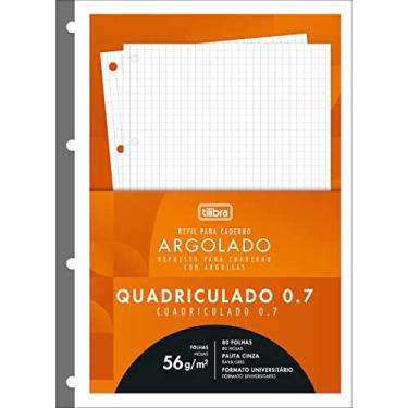 Imagem de Tilibra - Refil Tiliflex Pontilhado para Caderno Argolado Universitário Académie 80 Folhas
