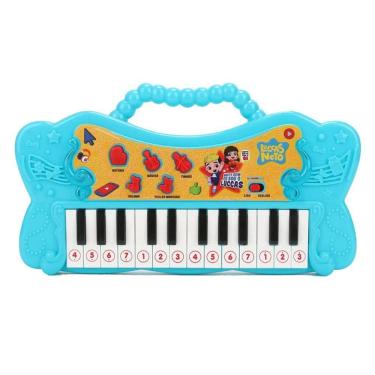 Imagem de Teclado Musical com Luz e Som Luccas Neto - BR1812 - Multikids