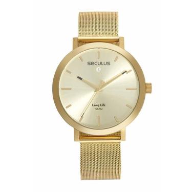 Imagem de Relógio Seculus Masculino Ref: 44125Gpsvda2 Casual Mesh