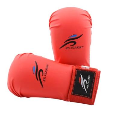 Imagem de UGPLM 1 par luvas de boxe equipamento de treinamento luvas de soco mão guarda sparring luvas de perfuração para karate luta sanda treino, Vermelho XL
