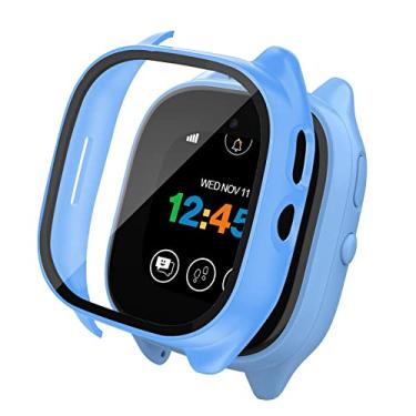 Imagem de Kuaguozhe Protetor de tela de vidro temperado compatível apenas com Gizmo Watch 3 para crianças, azul