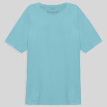 Imagem de Camiseta Algodão Azul Claro - Cativa
