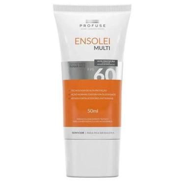 Imagem de Protetor Solar Ensolei Multi Fps 60 Efeito Mate Profuse Sem Cor 50ml
