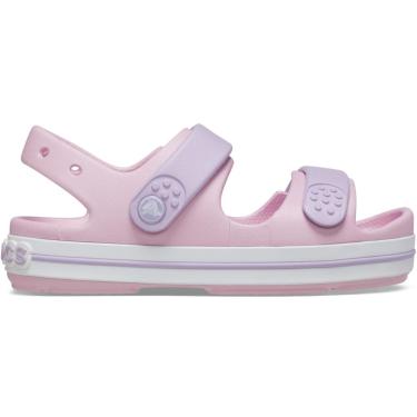 Imagem de Infantil - Sandália crocs crocband cruiser sandal t ballerina/lavender Rosa  menina