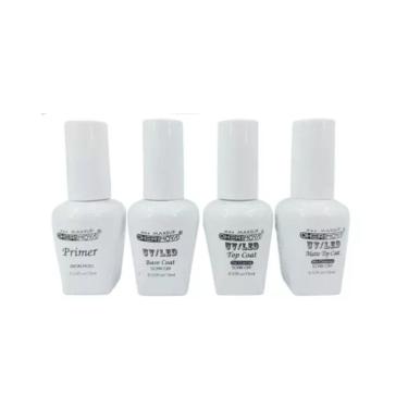 Imagem de Conjunto de esmaltes Cherimoya First-Base Coat - Top Coat Matte