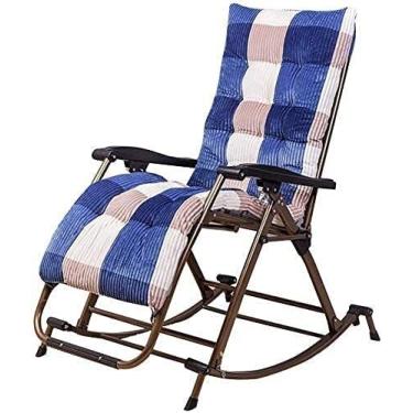 Imagem de Cadeira de gravidade zero Cadeira de balanço Jardim ao ar livre para adultos Relaxe Conforto |Espreguiçadeira dobrável, cadeiras reclináveis ​​com almofadas para pátio, varanda, jardim, gramado,