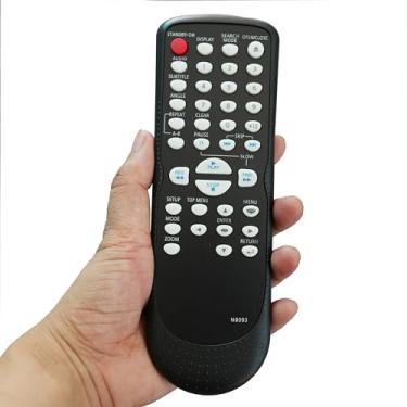 Imagem de Controle remoto de substituição NB093 NB093UD compatível com Magnavox DVD CD Player MDV2100 MDV2100/F7 MDV2300 MDV2100F7 DP100MW8BA DP100MW8B