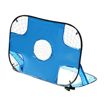 Imagem de Amagogo Gol de futebol para crianças, mini gol de futebol, portão de futebol divertido, rede de futebol para gramado, playground, ao ar livre