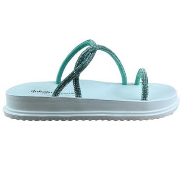 Imagem de Papete Feminina Dakota Macia Strass Brilho Original (Branco, BR, Adulto, Numérico, 36)