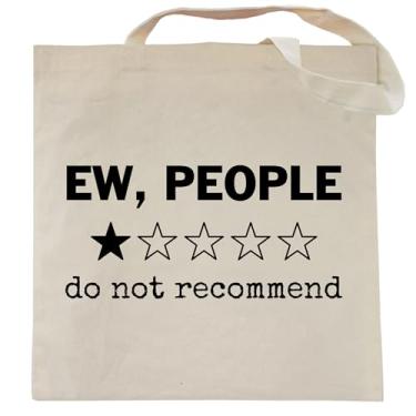 Imagem de Pet Studio Art Sacolas - peculiares - engraçadas - humor adulto da Spicy Kitten Designs, Ew People, One Size