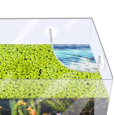 Imagem de Corral flutuante AquaClear – Cerca de plástico transparente para aquário, separa plantas flutuantes