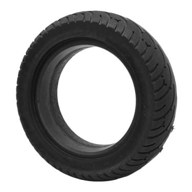 Imagem de Pneu Sólido 10x3.0 à Prova de Explosão Com Absorção de Choque, Rodas de Scooter Elétrica de Substituição, Pneu Sem Câmara para Scooter Com Superfície Ranhurada