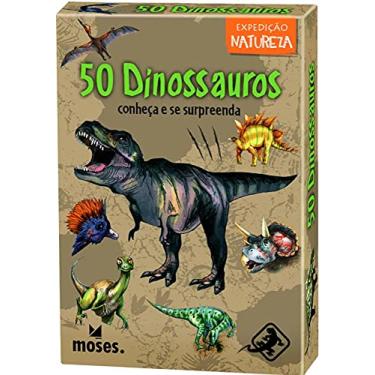 Imagem de 50 Dinossauros - conheça e se surpreenda - Galápagos Jogos (Moses)