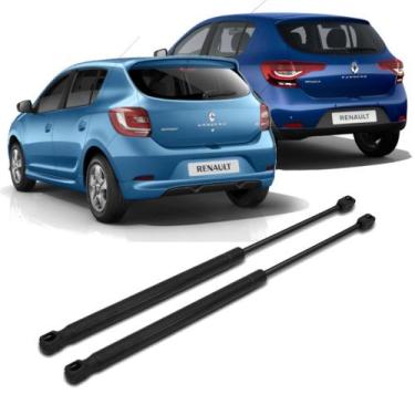 Imagem de Par Pistão Amortecedor Tampa Traseira Sandero 2015 A 2020 - Tiger Auto