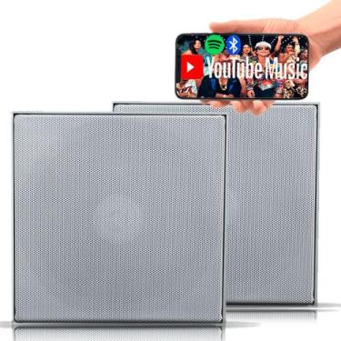 Imagem de Kit Caixa Bluetooth Quadrada Ativa +1 passiva 55w Rms - ORION