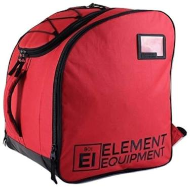 Imagem de Mochila de esqui Element Equipment Boot Bag Deluxe para snowboard, Vermelho