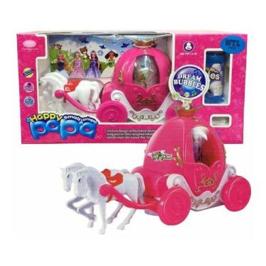 Imagem de Brinquedo Carruagem De Bolhas De Sabão Com Luzes E Música - Toy King