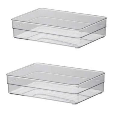 Imagem de Kit 2 organizador diamond 22x15cm cr-938 - PARAMOUNT