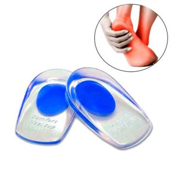 Imagem de Calcanheira De Gel Adesivo Para Conforto Dos Pés 2 Unidades - Comfort 