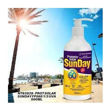 Imagem de Protetor Solar Sunday FPS60 -  500ml
