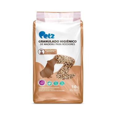 Imagem de Granulado Higiênico de Madeira para Roedores Petz - 10kg