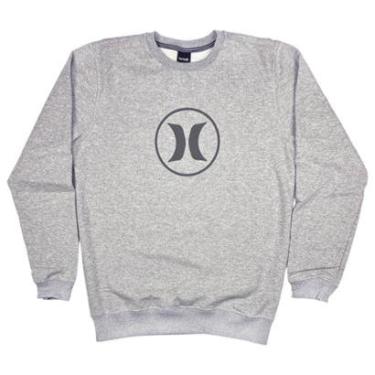Imagem de Moletom Hurley Careca Circle Stone WT23 Masculino-Masculino