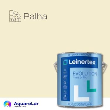 Imagem de Evolution Acrílico Leinertex Semibrilho 3,6L, PALHA, 3,6L