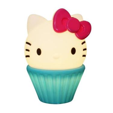 Imagem de Luminária Infantil Hello Cake Usare Hello Kitty Cupcake Estilo Kawaii,