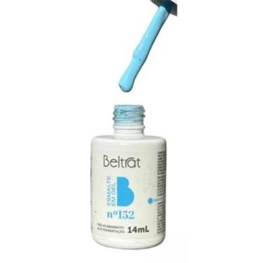 Imagem de Esmalte Em Gel Acabamento Unha 152 Azul Claro 14ml - Beltrat